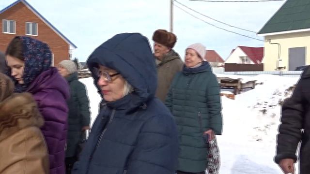 Освящение купола храма Владимирской иконы Божией Матери 12 марта 2020 г.