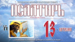 ● Псалтирь. КАФИЗМА 13 (церковнославянский текст).