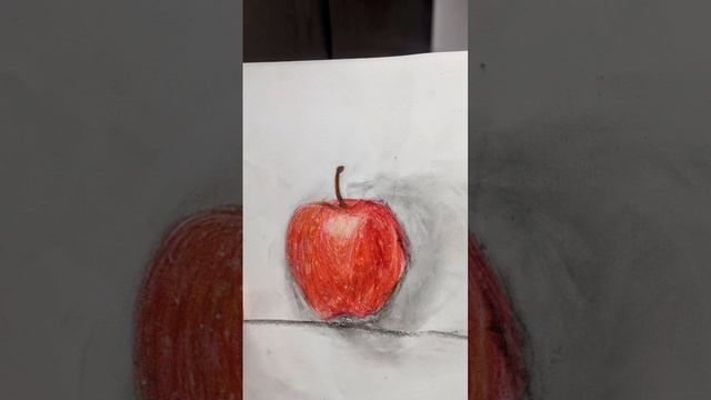 My Students Drawing for today ? #satisfying #drawing #art #trending #apple #sketch #painting #short