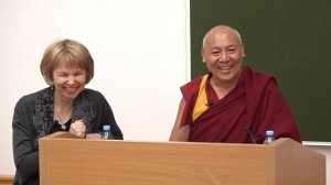 Геше Лхакдор. О природе Будды. Встреча со студентами МГУ