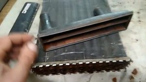Ремонт радиатора печки Газель