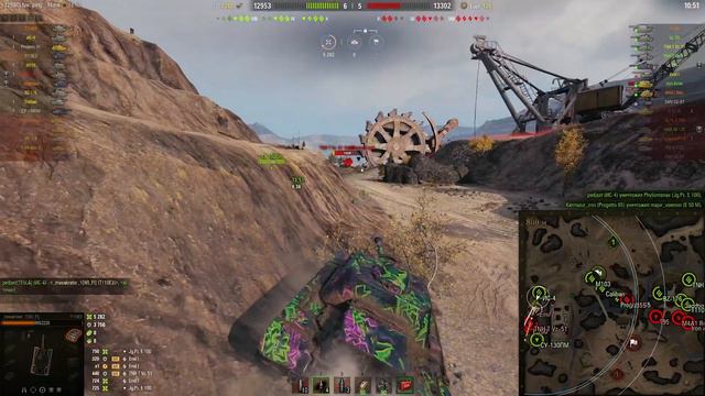 wot!T110E3ПТ РАЗБИВАЕТ ЛИЦА EU! ТОП БОЙ НА 12К УРОНА worldoftanks вот Е3! смотреть онлайн