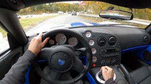 Driving The Dodge Viper SRT-10 VOI.9 Edition - Brutal 8.3L V10 Widow Maker (POV Binaural Audio)