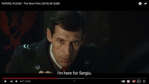 Its Just Like The GAME!!! - PAPERS, PLEASE - The Short Film (2018) 4K SUBS - Reaction!