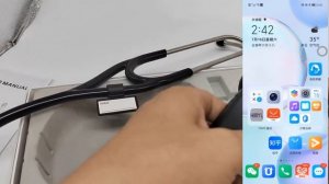 Новый электронный медицинский Bluetooth цифровой стетоскоп.