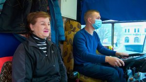 Будущие водители троллейбусов сдают экзамен по вождению