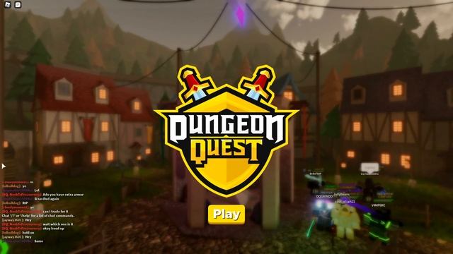 THE JOURNEY BEGINS! Ep.1 | Dungeon Quest Noob To Godly (Roblox) смотреть онлайн