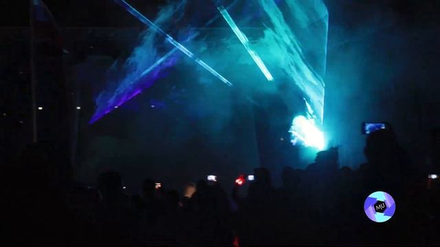 Лазерное шоу Mu-pro в Московской области смотреть онлайн