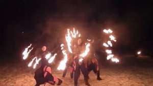 Fire show Новый год 2020 от Театра Огня и Света Вереселень