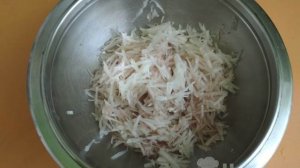 Салат из топинамбура с яблоком