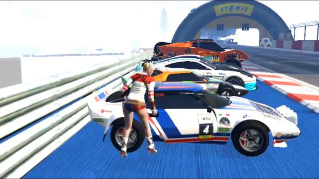 супергерои водят разные цвета автомобилей | 3D мультфильм смотреть онлайн