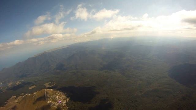 Маршрут Тас-тау- Алушта.Полёты на параплане в Крыму. Клуб экстримальных впечатлений Paraplanix