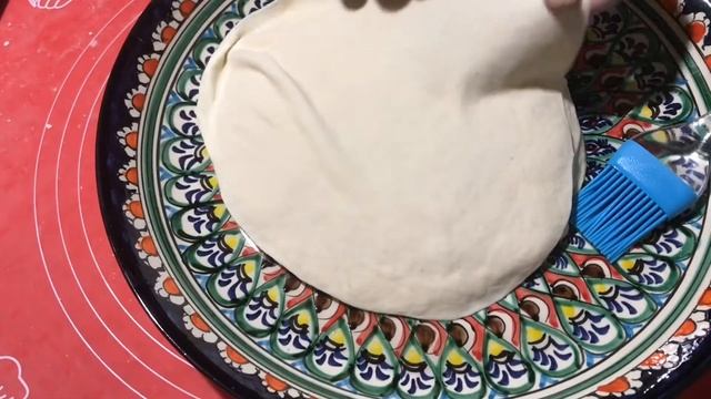 Самса с мясом и тыквой. Samsa with meat and pumpkin