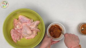 Карамельные куриные крылышки в меду