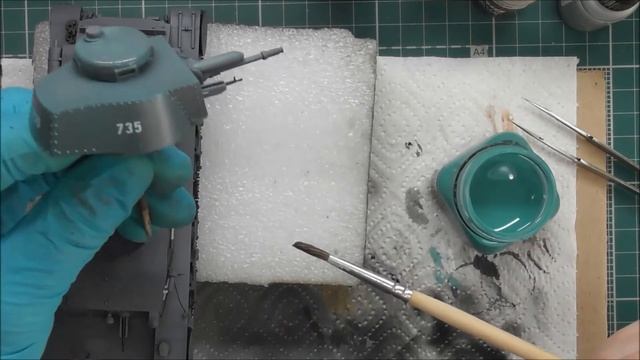 ЗМ #036. Сборка Pz. Kpfw. 35(t). Часть 06 смотреть онлайн