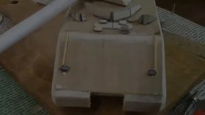Как сделать танк Maus из бумаги? Часть 3 сборка мелких деталей+бочка.