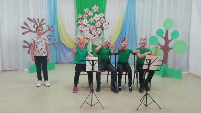 Инсценировка басни И.А. Крылова "Квартет" творческое объединение "Реприза"