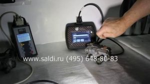 Тест электронного актуатора для автомобильной турбины