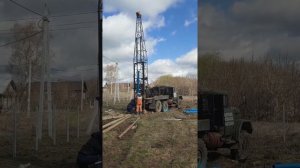 Бурение скважины на воду шнеком