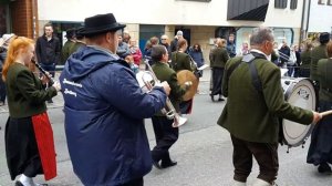 Праздник урожая в Германии Erntedankfest костюмированное карнавальнoе шествие