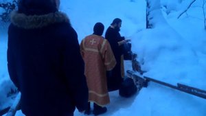 Источник "ТРЕХ СВЯТИТЕЛЕЙ" Белохолуницкий район 18.01.2017