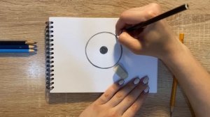 Рисунок цветными карандашами зрачка | Поэтапная срисовка для начинающих