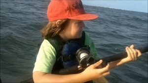 Jumping Spinner Shark on the Kayak