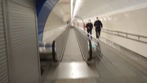 Переход со станции Вокзальная на станцию Площадь Ленина Минского метрополитена