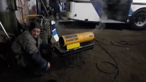 Как запустить поломанную тепловую пушку на соляре.