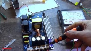 Как поднять напряжение в блоке питания 12В 84А