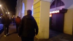 Вечерний Питер , ул . Ломоносова и Думская ...