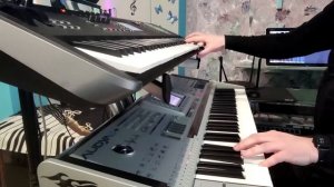 Yamaha MODX 7 - Voices/Ketron Audya 5. Стиль Deep House - Bass, Live Gitar, Audio Drums Natural!!!