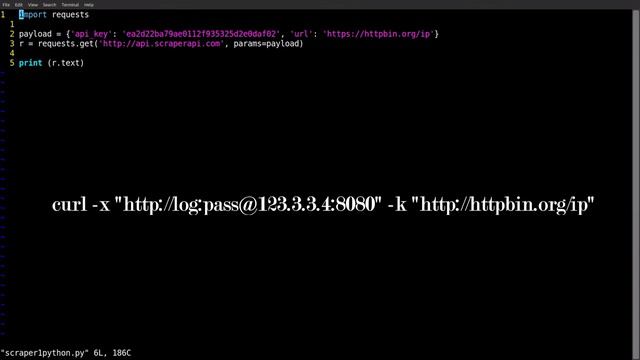 Интеграция прокси в Scraper API