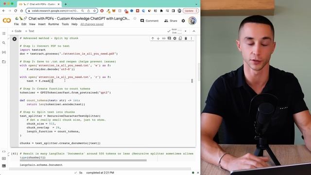 Create Your Own ChatGPT with PDF Data in 5 Minutes (LangChain Tutorial) смотреть онлайн