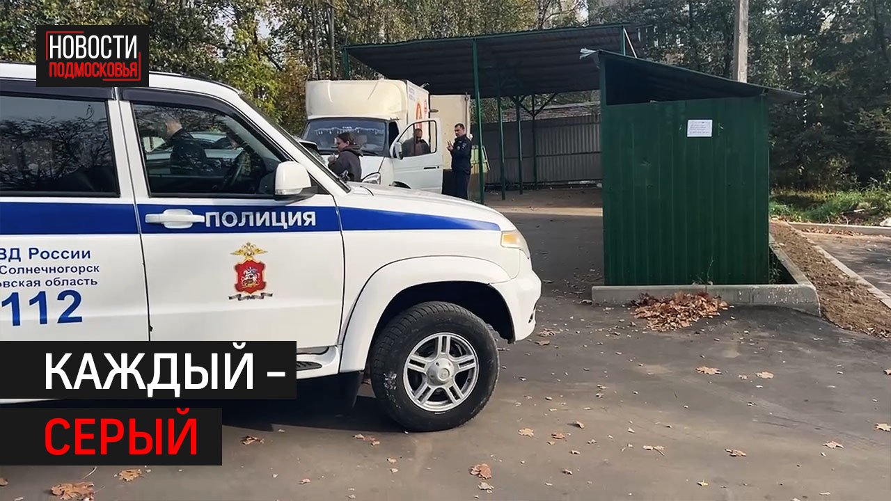 В Солнечногорске выявили серых возчиков