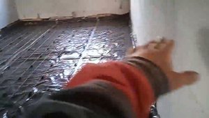 Заливка полов по грунту