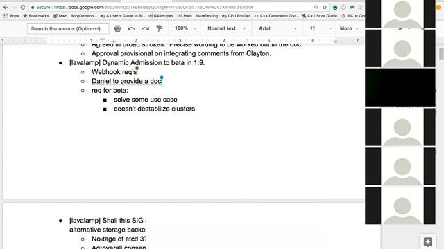 Kubernetes SIG API Machinery 20170927 смотреть онлайн