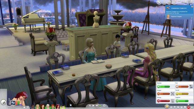 The Sims 4: Mystic Academy ✨ Ep. 11 ♛ Tiana Meets Prince Naveen! ♛ смотреть онлайн