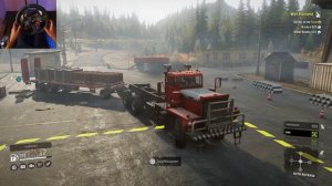 SnowRunner PS4 - Logitech G29 Gameplay