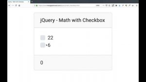 Belajar HTML Checkbox Dan jQuery