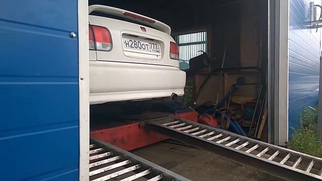 Honda Civic 6 - B18C - dyno смотреть онлайн
