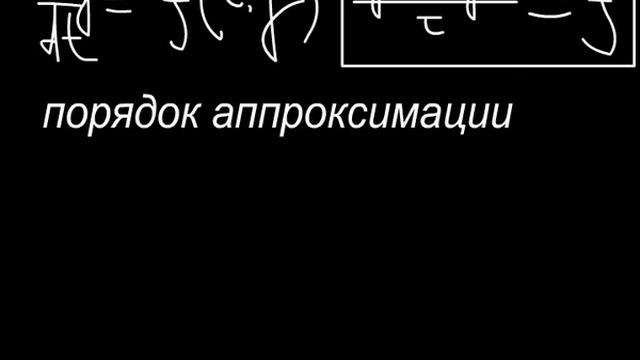 3_06. Порядок аппроксимации.