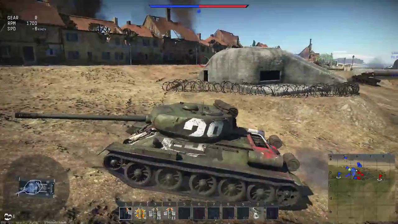 War Thunder-Т 34-100 в ЕВРОПЕ