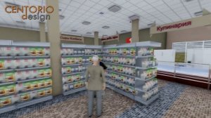 Проект торгового зала