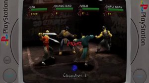 Wu-Tang: Shaolin Style - Gameplay Footage - PS1/PSX/PSOne - Retroarch 1080p