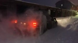 Ниссан Теана(полный привод). Езда по снегу