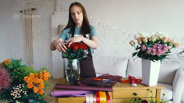 Полезные советы от флориста по уходу за срезанными цветами. смотреть онлайн