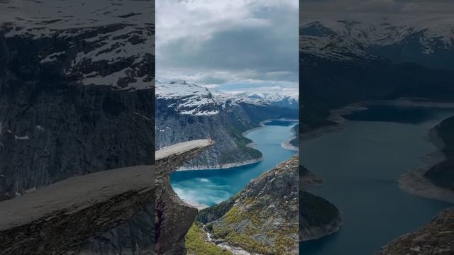 Trolltunga, Норвегия #travel #nature #shorts #short