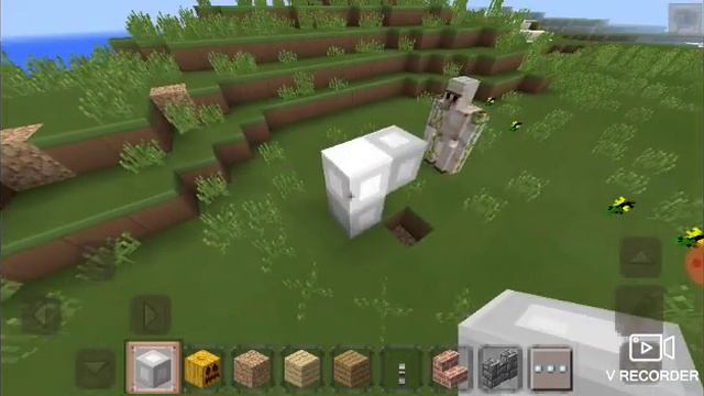 Как надо делать голема в Майнкрафт смотреть онлайн