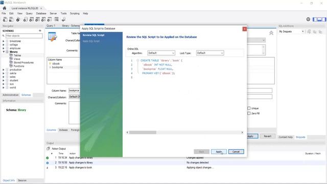 how to execute sql query in mysql workbench.